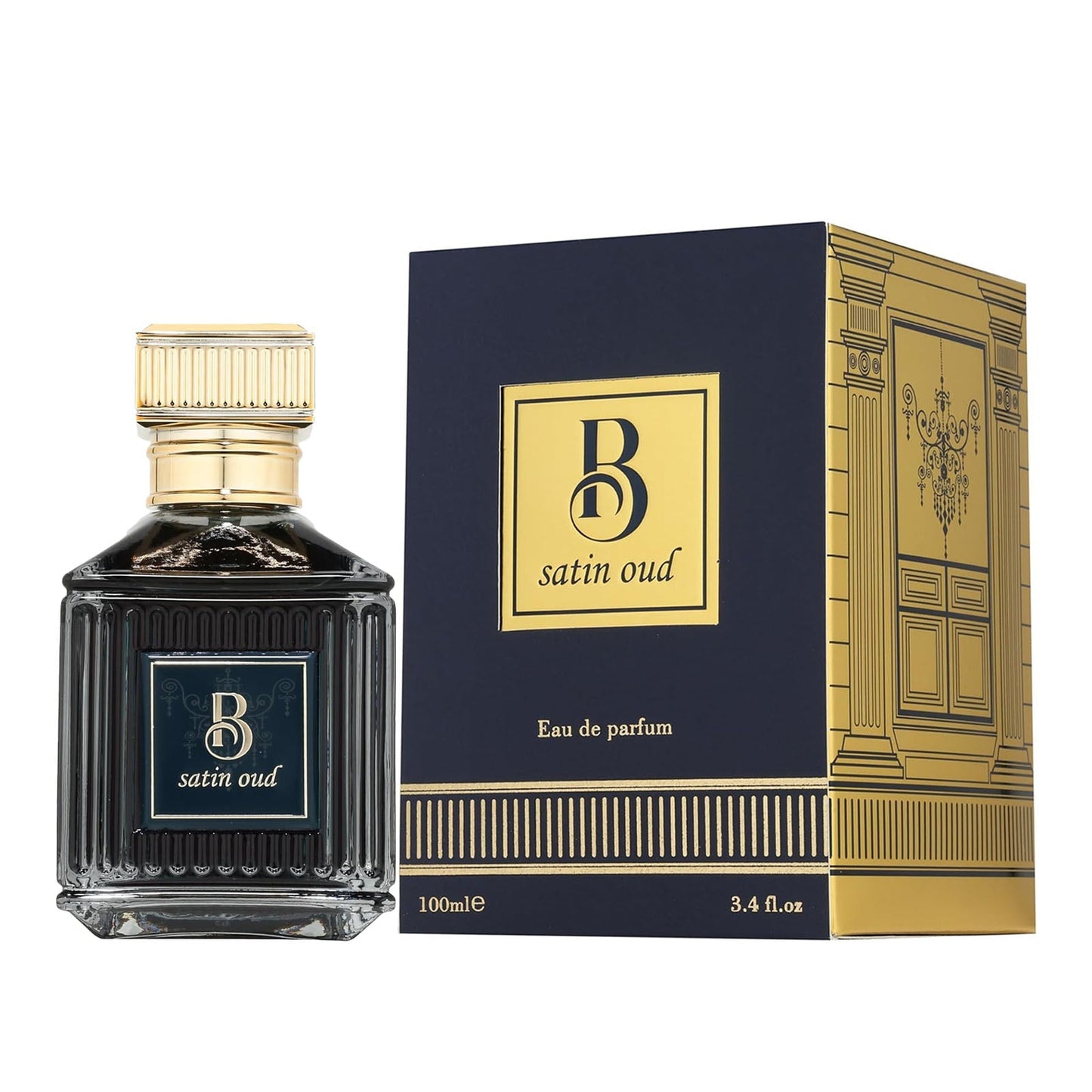 B Satin (Barakkat Satin) Oud Perfume 100ml EDP Fragrance World