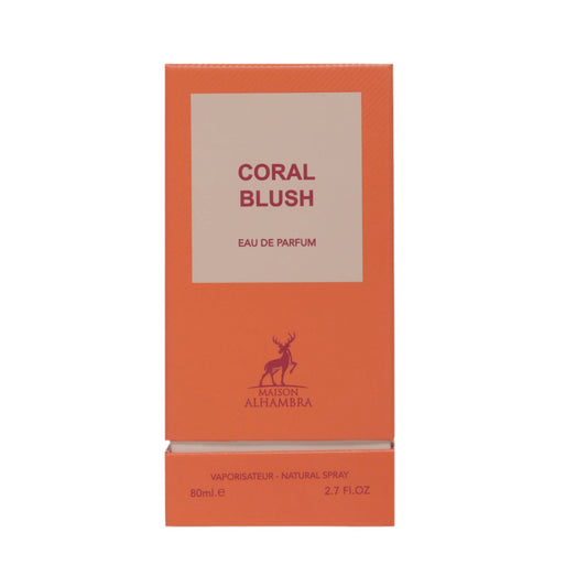 Coral Blush (Bright Peach) 80ml EDP Perfume by Maison Alhambra