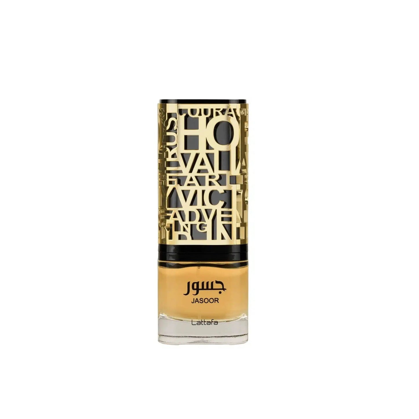 Jasoor 100ml EDP by Lattafa golden bottle