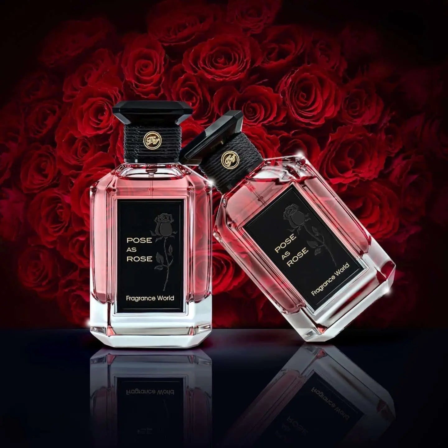 Pose As Rose perfume 100ml EDP two bottle by Fragrance World
