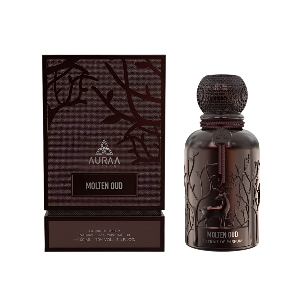 Molten Oud 100ml Perfume by Auraa Desire in UK