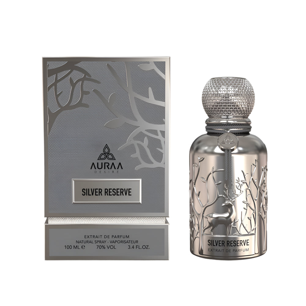 Silver Reserve 100ml Perfume by Auraa Desire