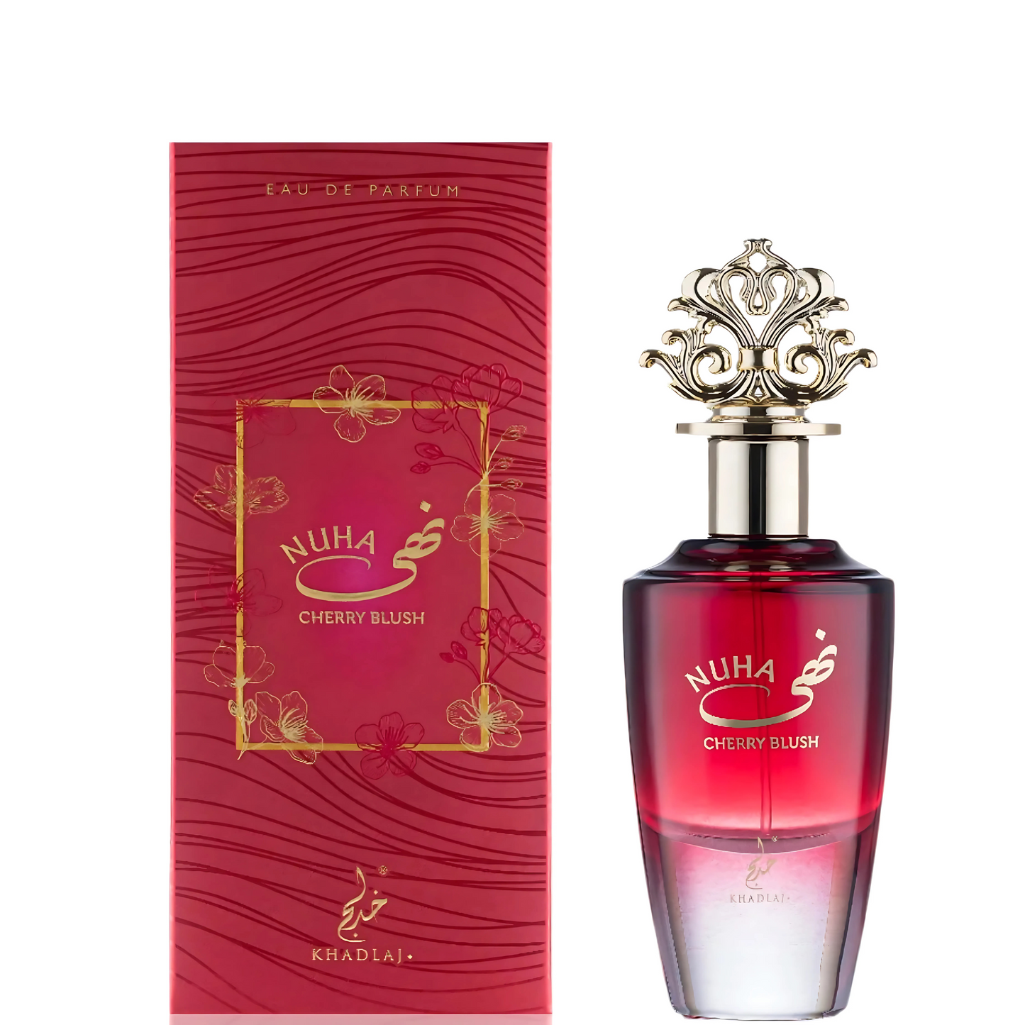 Nuha Cherry Blush 85 ml EDP Perfume By Khadlaj