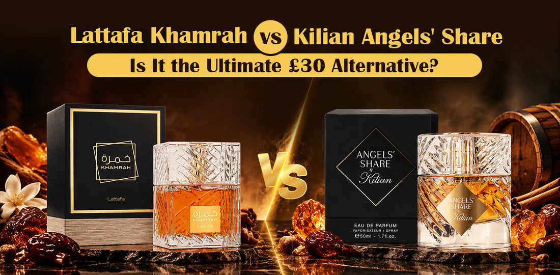 Lattafa Khamrah vs Kilian Angels' Share: Is It the Ultimate £30 Alternative?