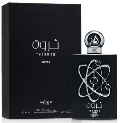Tharwah Silver Perfume 100ml EDP by Lattafa Pride