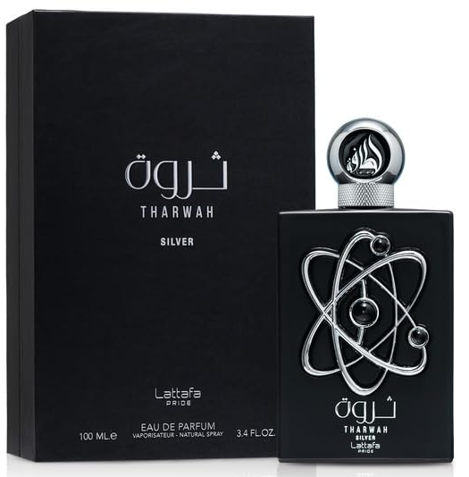 Tharwah Silver Perfume 100ml EDP by Lattafa Pride
