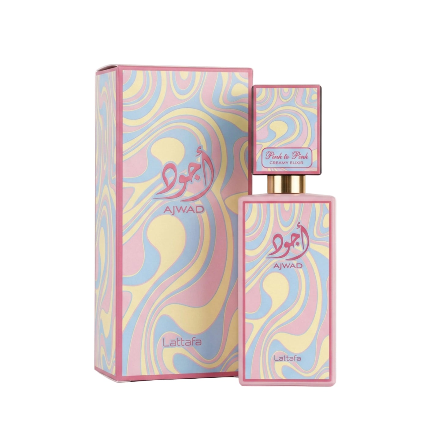 Ajwad Pink 2 Pink Creamy Elixir Perfume 60ml EDP Lattafa