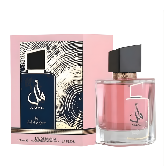 Amal Perfume 100ml EDP Ard Al Zaafaran with pinnk bottle