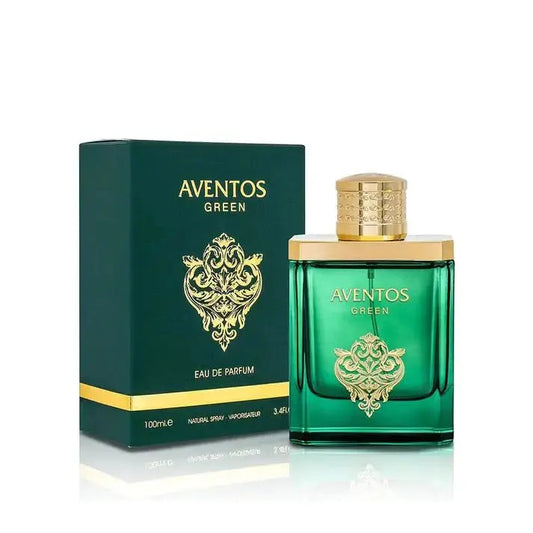 Aventos Green Perfume 100ml EDP Bos and Bottle by Fragrance World 
