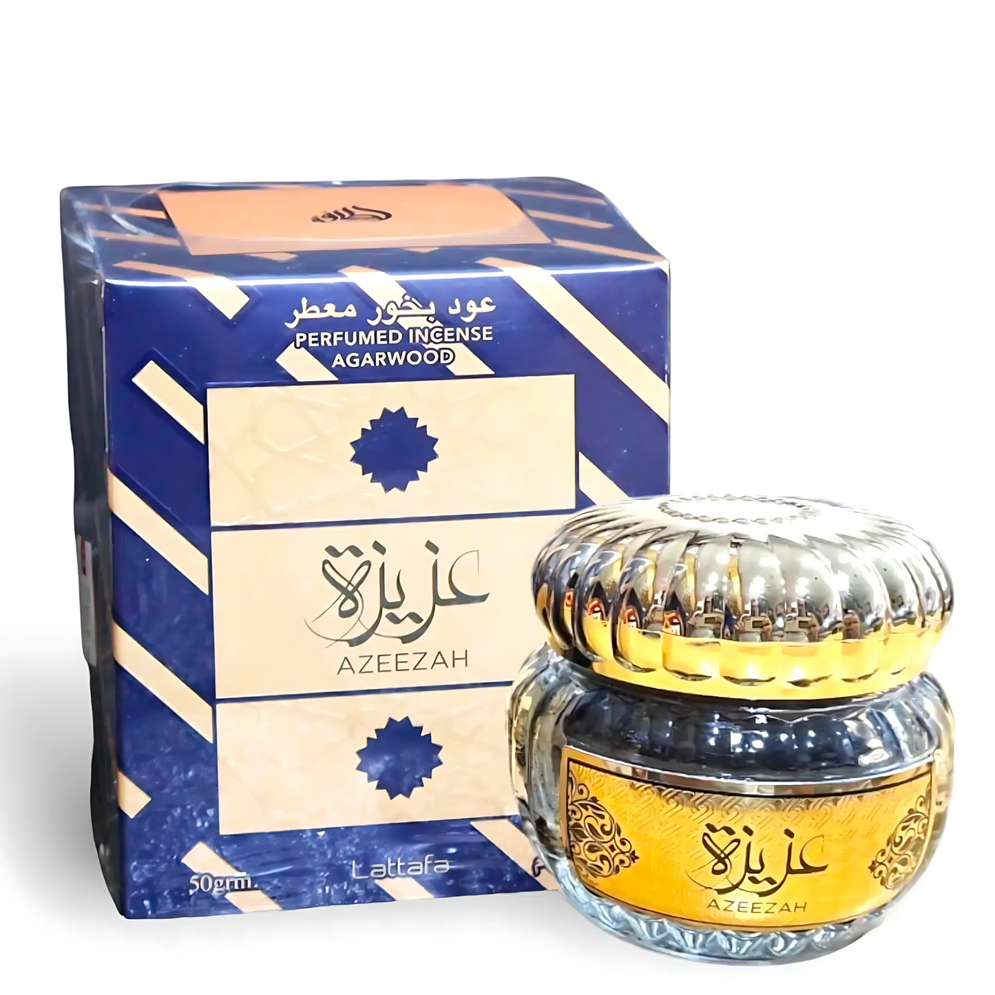 
Azeezah Bakhoor Incense 50g Lattafa