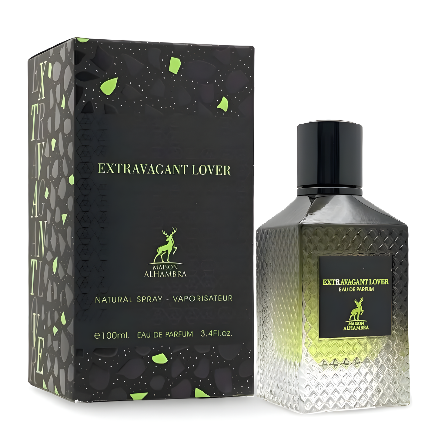 Extravagant Lover Perfume 100ml EDP Maison Alhambra with luxrious bottle