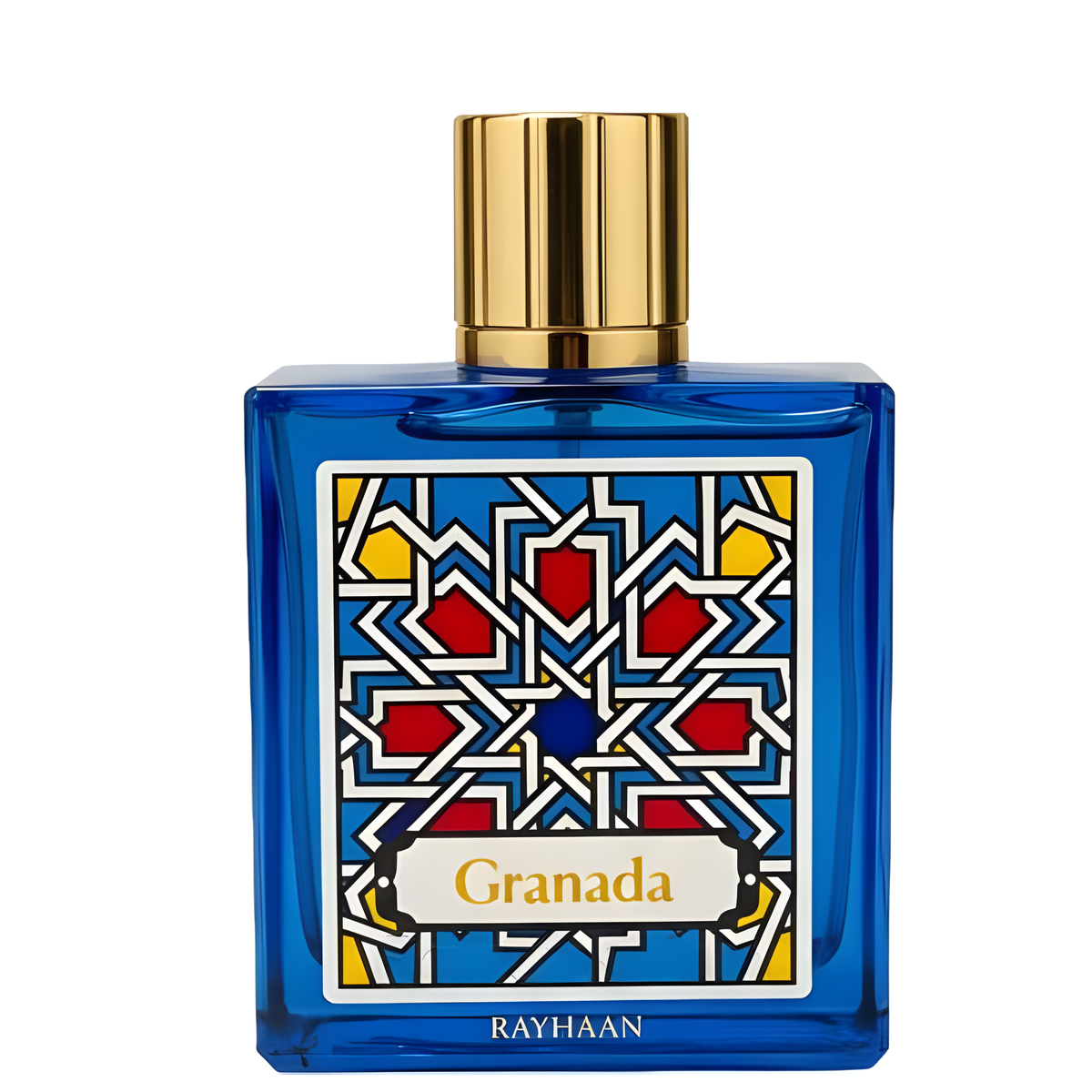 Granada Perfume 100ml EDP Rayhaan with blue bottle