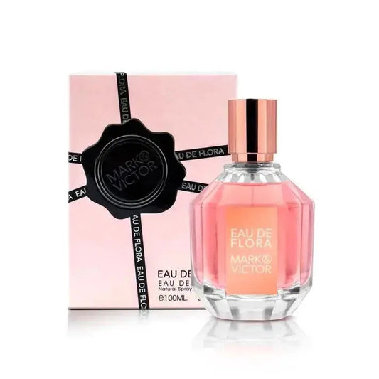 Mark and Victor Perfume Eau De Flora 100ml EDP Box and Bottle by Fragrance World