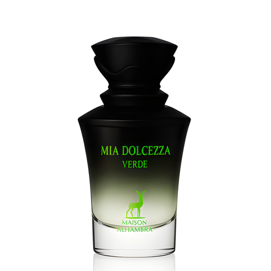 Mia Dolcezza Verde Perfume 100ml EDP Maison Alhambra with black bottle