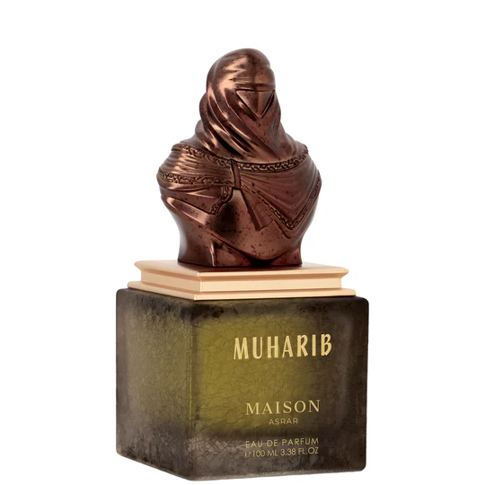 Muharib Perfume 100ml EDP Maison Asrar - A luxury fragance in a stylish bottle