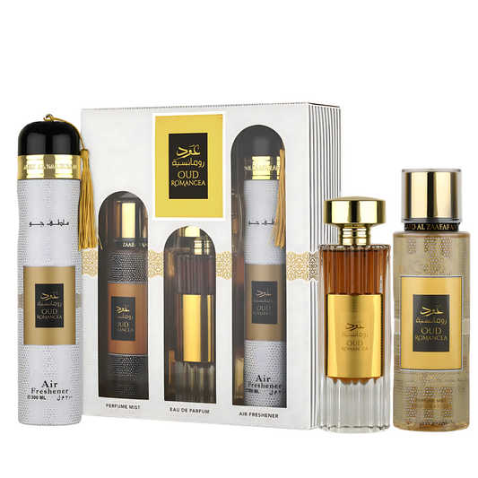 Oud Romancea Gift Set 3 Piece Ard Al Zaafaran