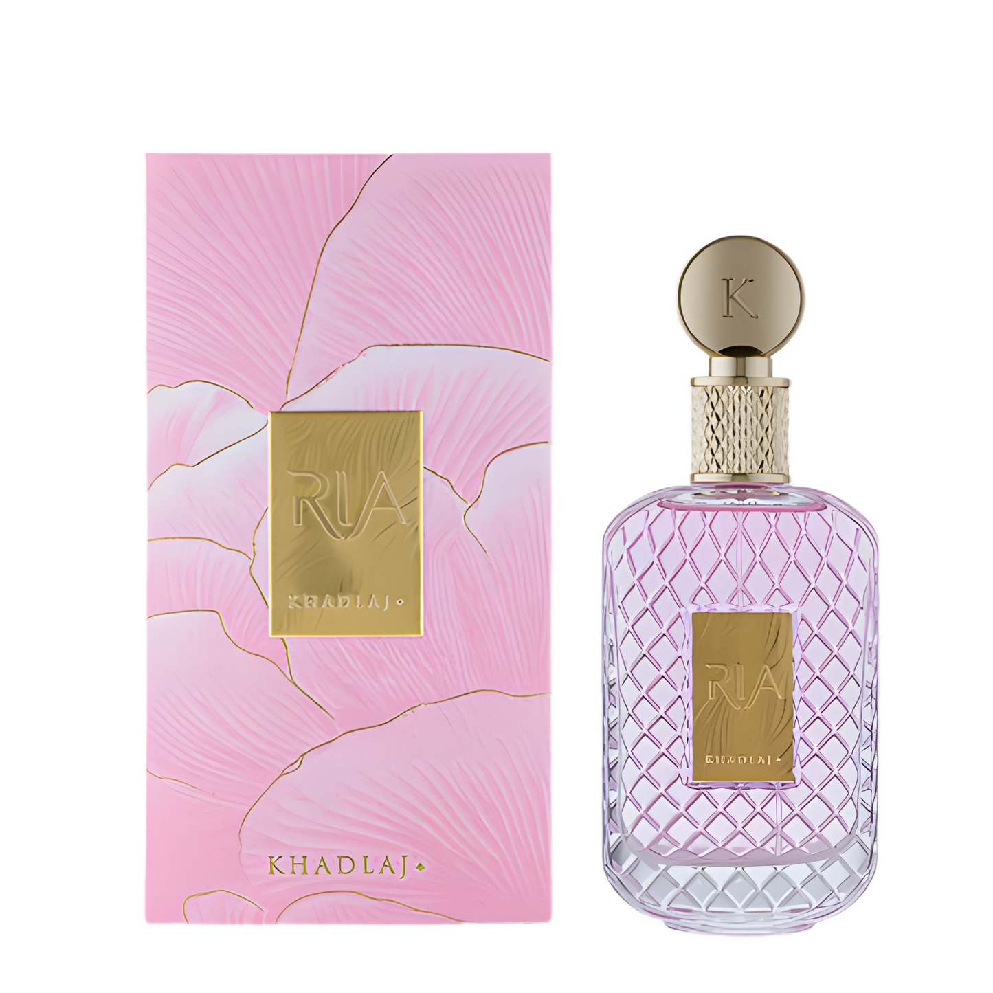 Ria Perfume 100ml EDP Khadlaj - an elegant women's perfume in a pink bottle