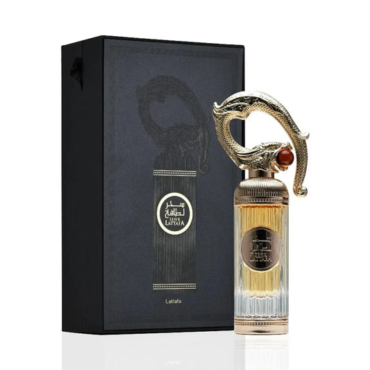 Sehr Lattafa Perfumes 100ml EDP Box and Bottle with Golden Cap