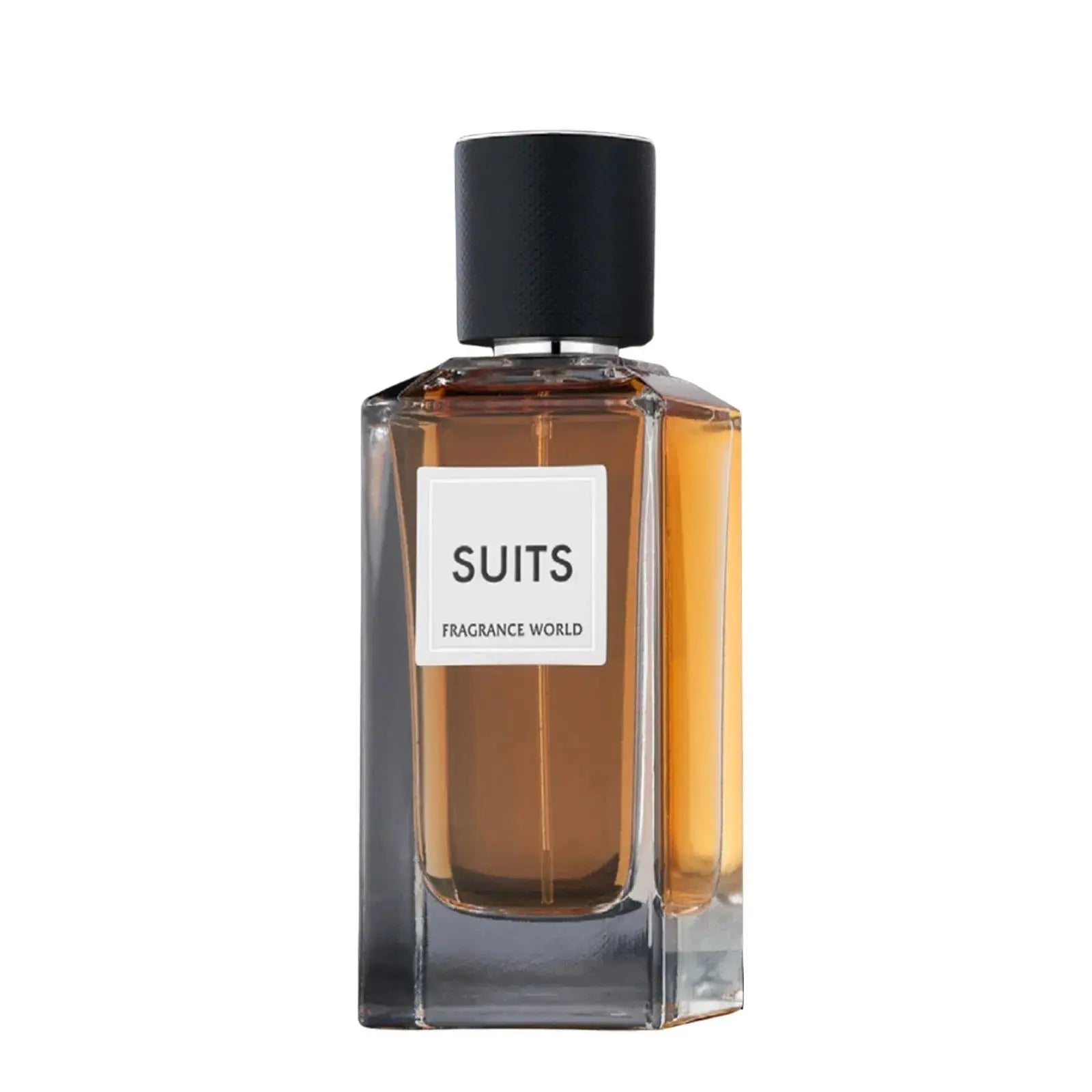 A 100ml suits perfume bottle by fragrance world
