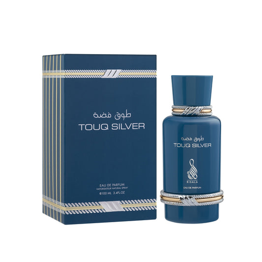 Touq Silver 100ml Eau De Parfum by Risala Elite