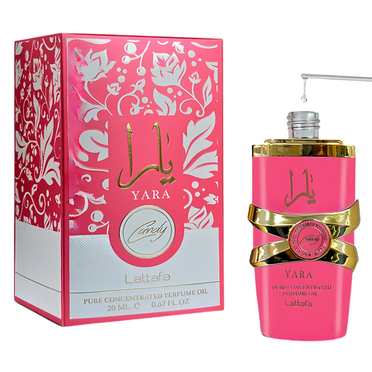 Yara Candy Concentrated Oil 20ml Lattafa