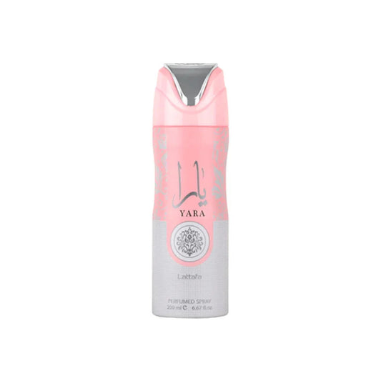 Yara Perfumed Body Spray Deodorant 200ml by Lattafa