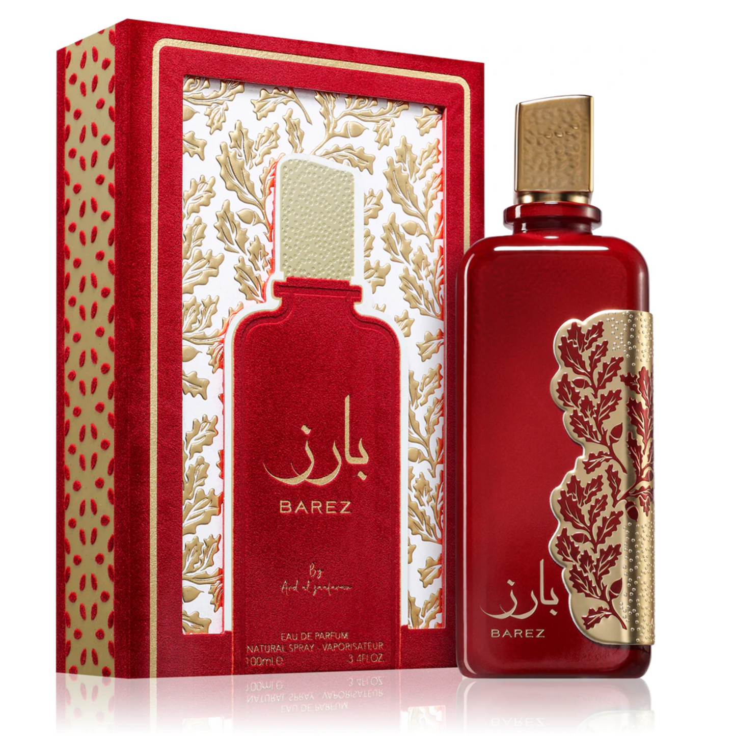 Barez Perfume 100ml EDP Ard Al Zaafaran red bottle