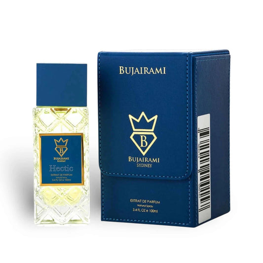 Hectic Extrait de Parfum 100ml by Bujairami Sydney luxury fragrance bottle