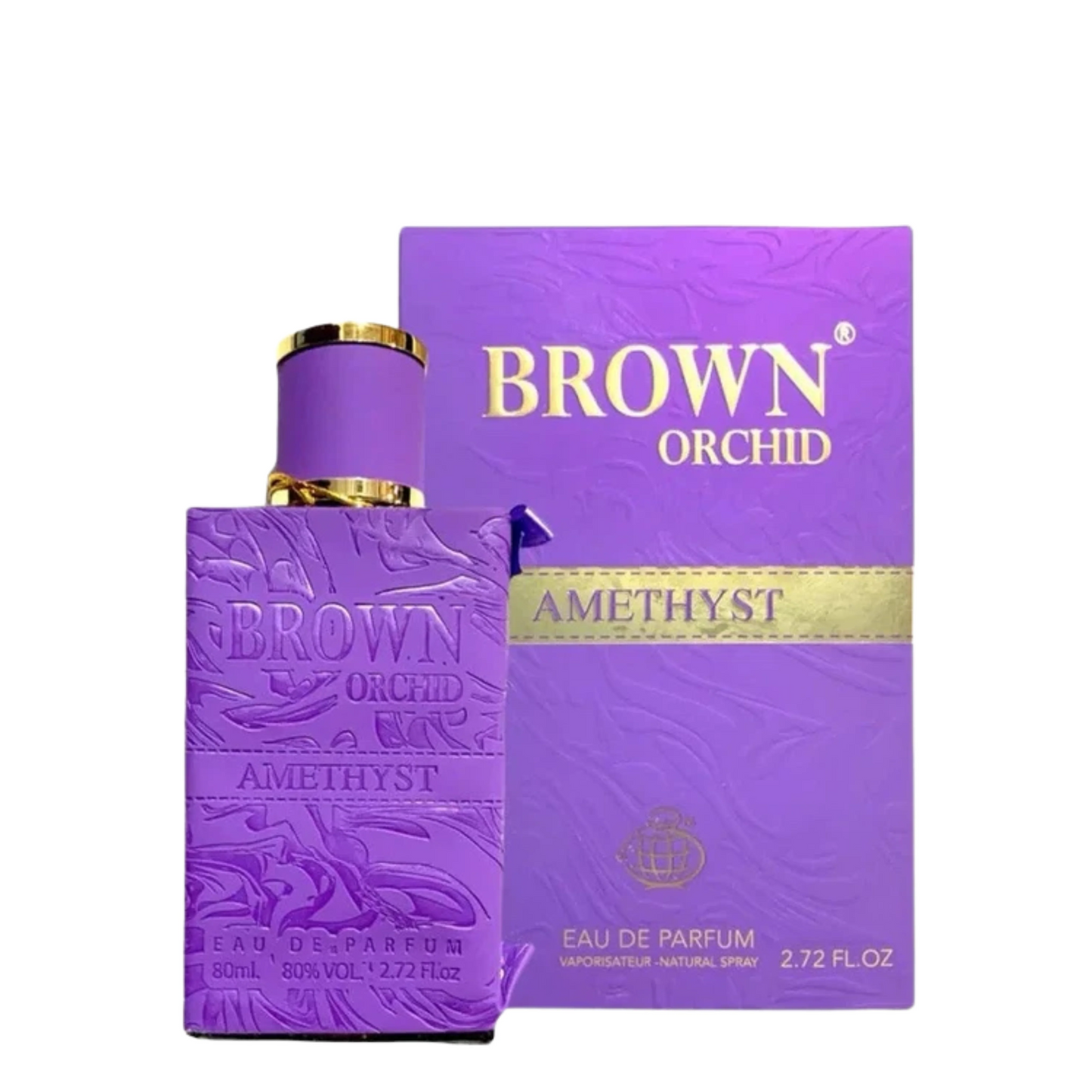 Brown Orchid Amethyst Perfume 80ml EDP Fragrance World