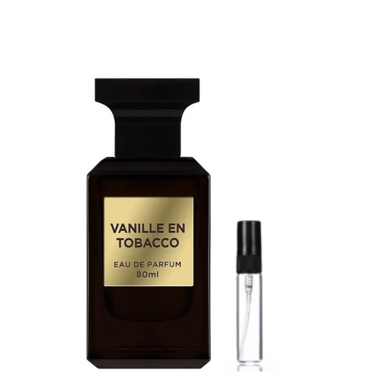 Vanille En Tobacco Perfume Sample 2ml EDP Fragrance World