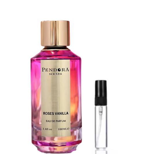 Roses Vanilla Perfume Sample 2ml EDP Paris Corner